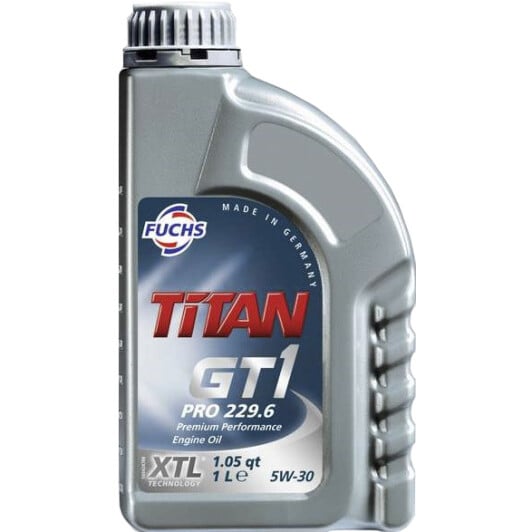 Моторное масло Fuchs Titan GT1 Pro 229.6 5W-30 на Citroen Jumpy