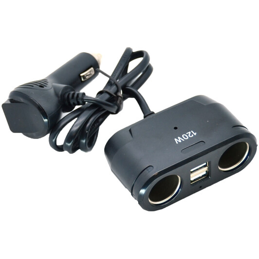 Розгалужувач прикурювача з USB Zollex 1675