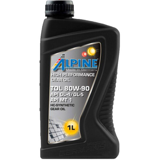 Alpine TDL 80W-90 трансмиссионное масло