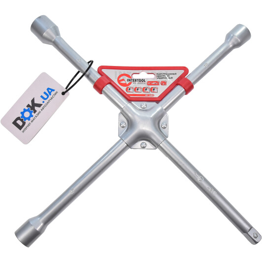 Ключ балонний Intertool ht1603 хрестовий 17x19x21 мм