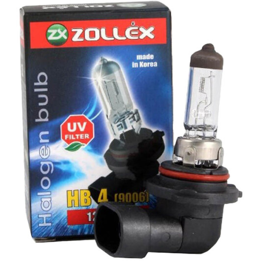 Автолампа Zollex HB4 P22d 51 W прозрачная 59824