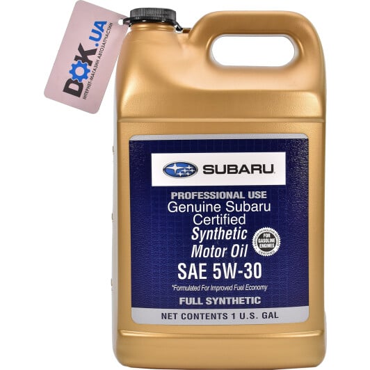 Моторное масло Subaru Certified Motor Oil 5W-30 3,78 л на Audi A7