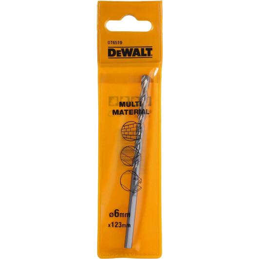 Сверло DeWALT спиральное по кирпичу DT6519 6 мм