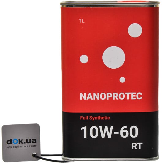 Моторное масло Nanoprotec RT 10W-60 1 л на Volkswagen NEW Beetle