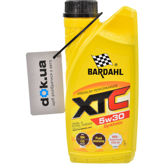 Моторное масло Bardahl XTC 5W-30 1 л на Acura RSX
