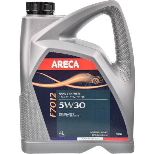 Моторное масло Areca F7012 5W-30 4 л на Mazda Premacy