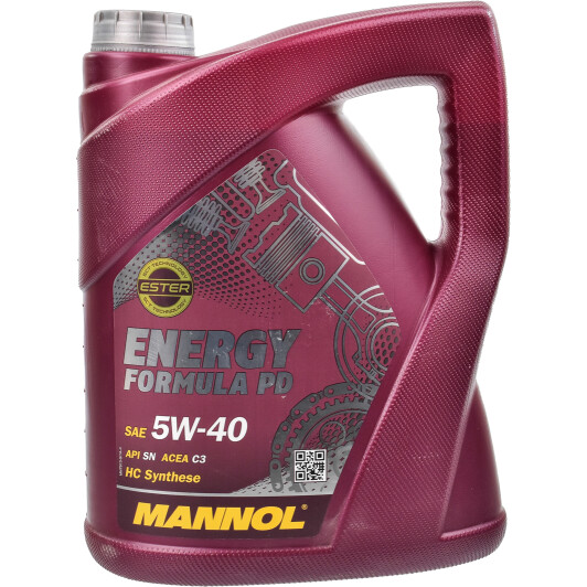 Моторное масло Mannol Energy Formula PD 5W-40 5 л на Toyota Hilux