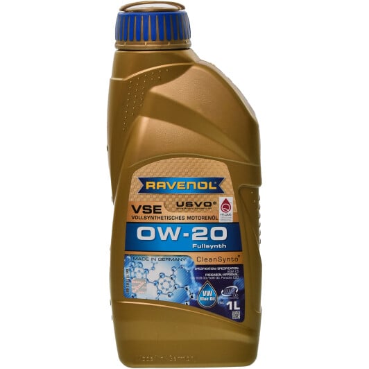 Моторное масло Ravenol VSE 0W-20 1 л на Chevrolet Zafira