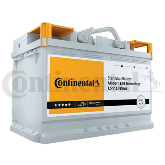 Акумулятор Continental 6 CT-80-R Start-Stop EFB 2800012002280