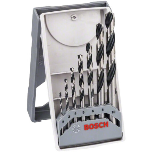 Набір свердл Bosch спіральних по металу 2608587013 1-10 мм 19 шт.