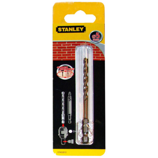 Сверло Stanley спиральное по кирпичу STA53013 5 мм