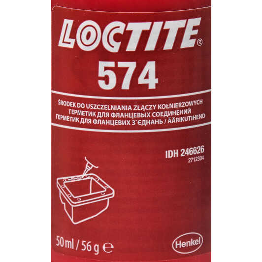 Loctite 574 герметик помаранчевий