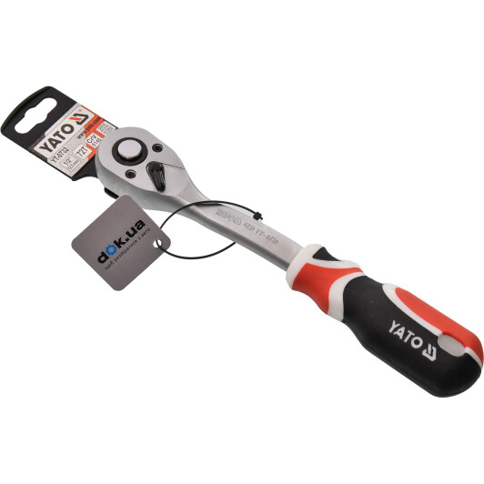 Трещотка Yato YT-0732 1/2" 72 зубца 255 мм