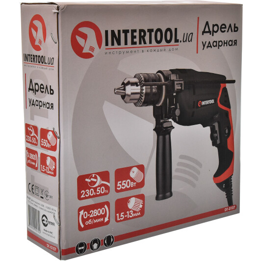 Дрель ударная Intertool DT-0107 сетевая