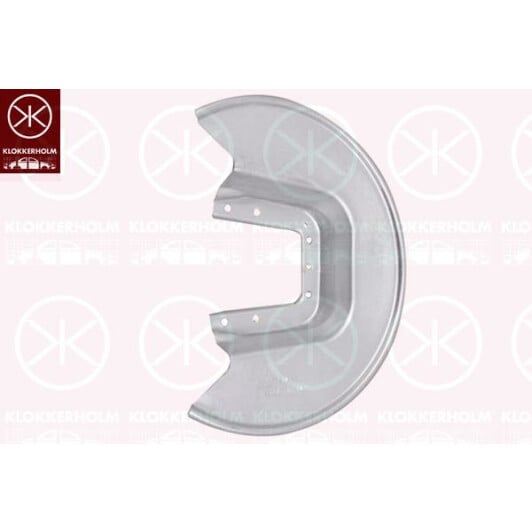 5507879 Klokkerholm Кожух гальмівного диску для Peugeot 206