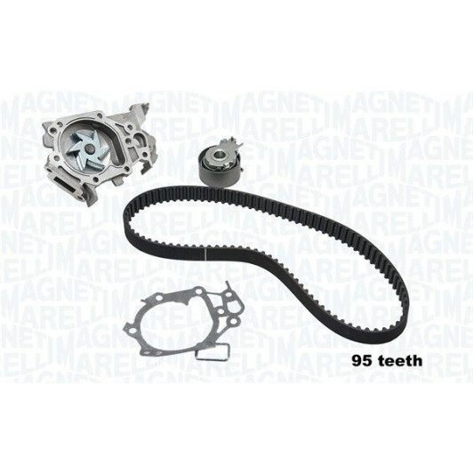 Комплект ремня ГРМ + помпа Magneti Marelli 341404700001