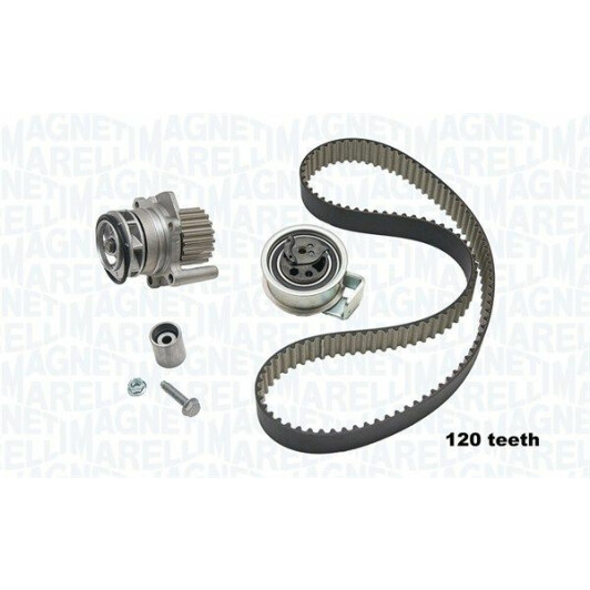 Комплект ремня ГРМ + помпа Magneti Marelli 341404770002 для Audi A4