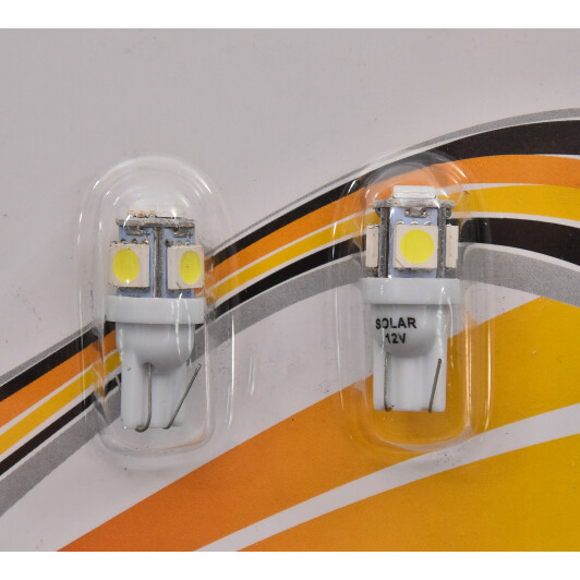 Автолампа Solar T10 W2,1x9,5d 5 W LS243B2
