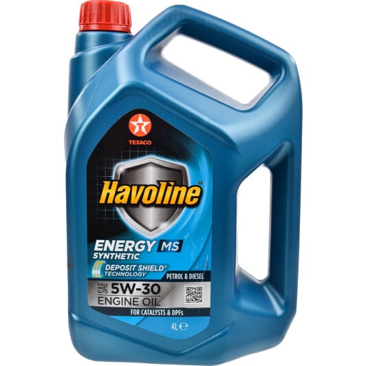 Моторное масло Texaco Havoline Energy MS 5W-30 4 л на Dodge Journey