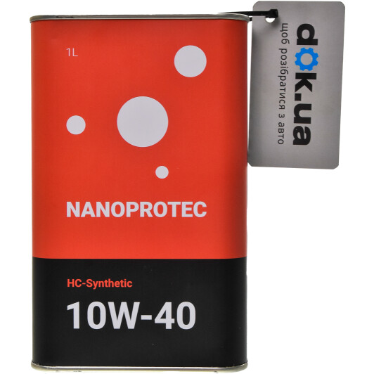 Моторное масло Nanoprotec HC-Synthetic 10W-40 1 л на Mazda B-Series