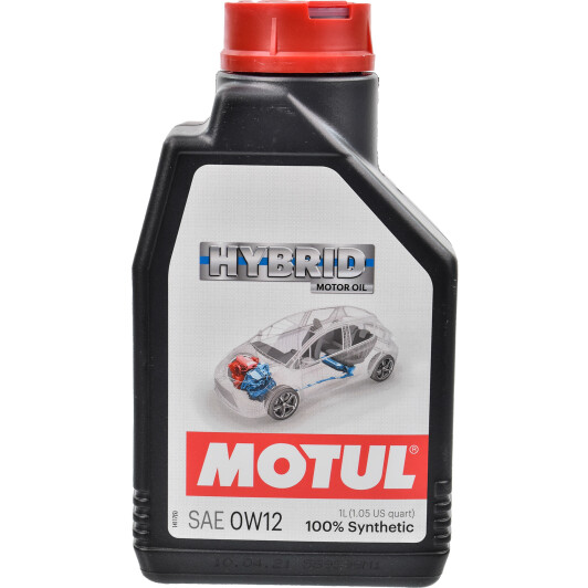 Моторное масло Motul Hybrid 0W-12 1 л на Honda CR-Z
