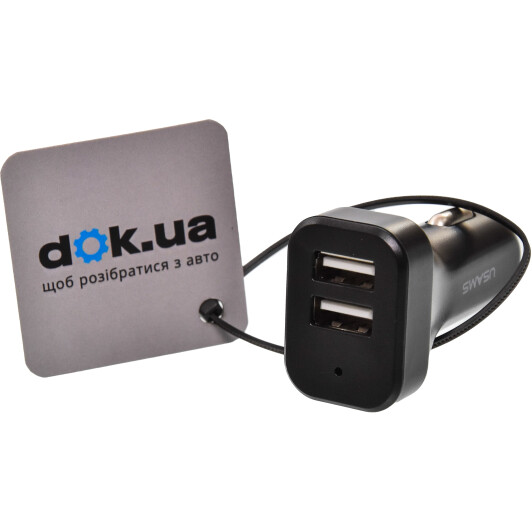 Usb зарядка в авто Usams C13 CC87TC01