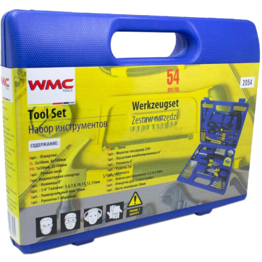 WMC Tools 2054 набір інструментів 1/4