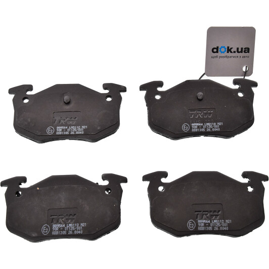 Гальмівні колодки TRW GDB1305