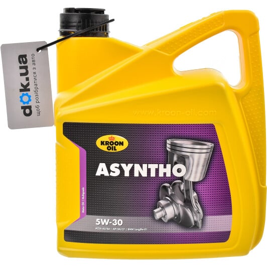 Моторное масло Kroon Oil Asyntho 5W-30 для Chevrolet Astra 4 л на Chevrolet Astra