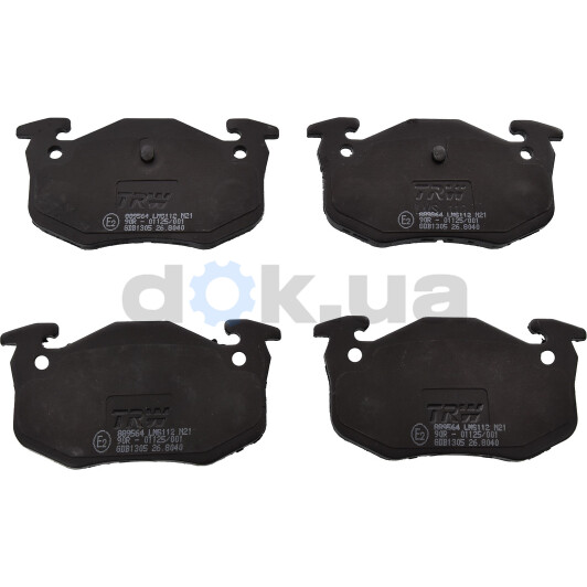 Гальмівні колодки TRW GDB1305