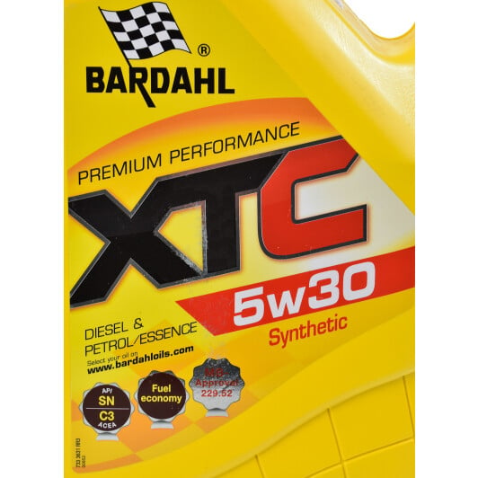 Моторное масло Bardahl XTC 5W-30 5 л на Chevrolet Lumina