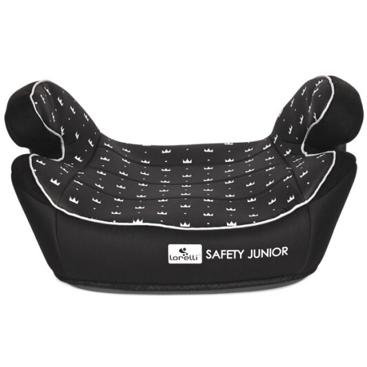 Бустер Lorelli Safety Junior Fix Black Crowns Black Crowns