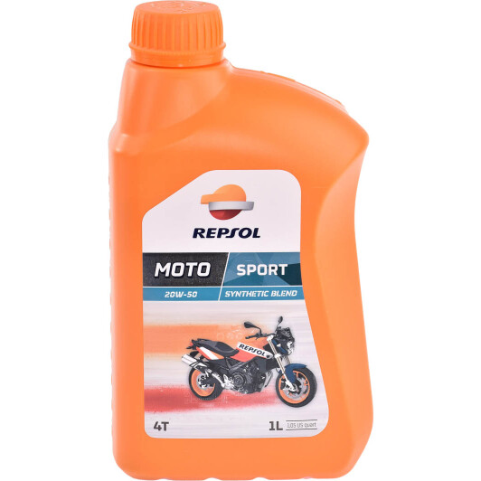 4T Repsol Moto Sport 20W-50, 1 л (RP180Q51) моторна олива 4T 1 л