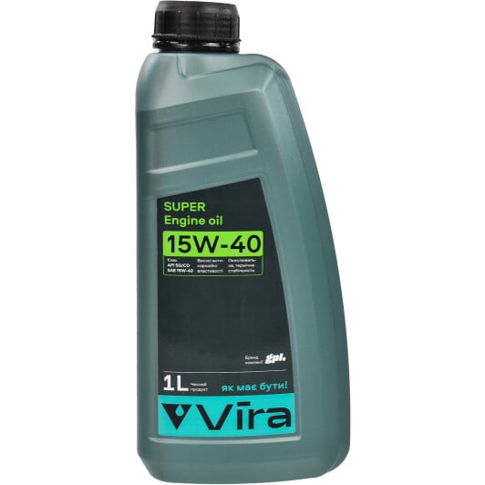 Моторное масло VIRA Super 15W-40 1 л на Toyota Sequoia