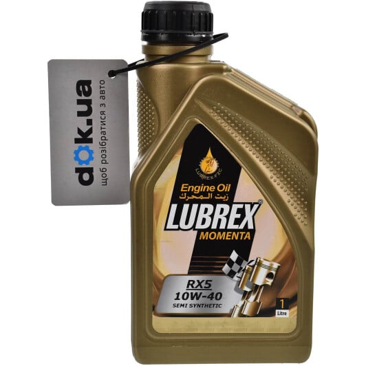 Моторное масло Lubrex Momenta RX5 10W-40 1 л на Renault 4