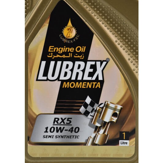 Моторное масло Lubrex Momenta RX5 10W-40 1 л на Dodge Viper
