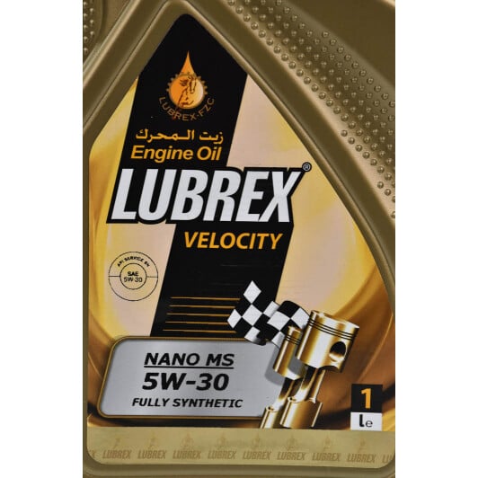 Моторна олива Lubrex Velocity Nano MS 5W-30 1 л на Citroen C2