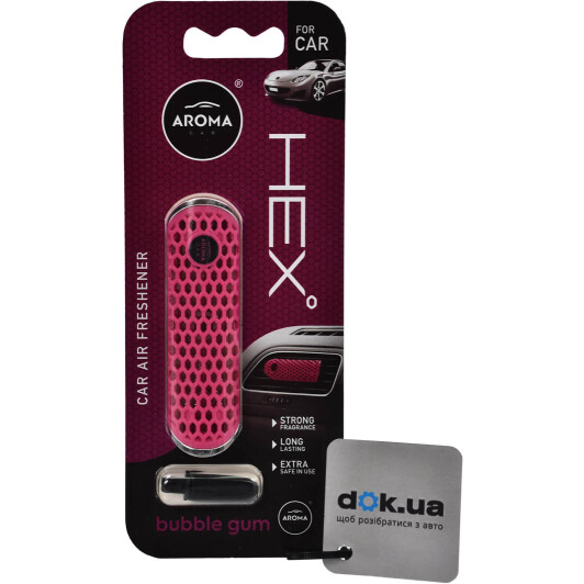 Ароматизатор Aroma Car HEX Bubble Gum 10 г