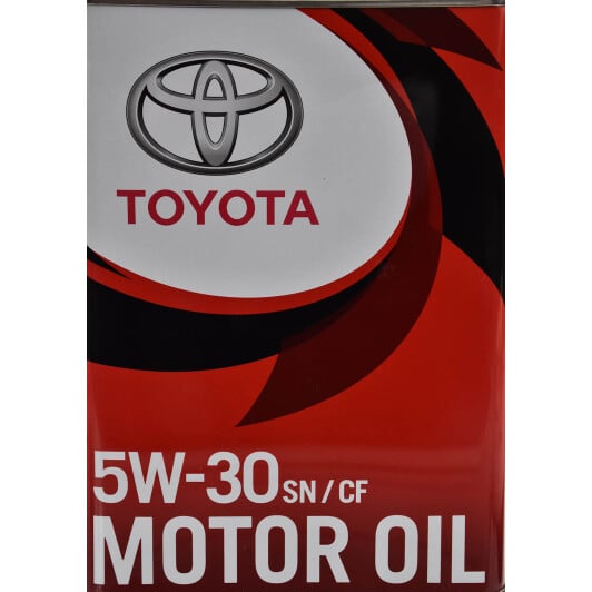 Моторное масло Toyota Motor Oil SN/CF 5W-30 4 л на Nissan Quest