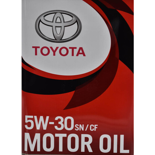 Моторное масло Toyota Motor Oil SN/CF 5W-30 4 л на Mazda RX-7