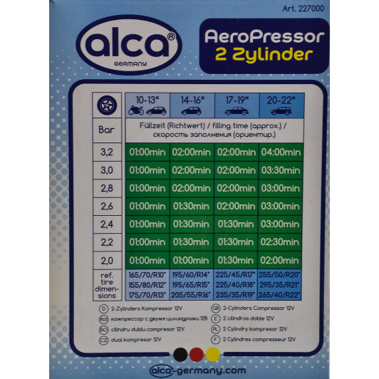 Компрессор Alca 227000