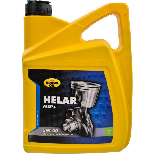 Моторна олива Kroon Oil Helar MSP+ 5W-40 5 л на Renault Grand Scenic