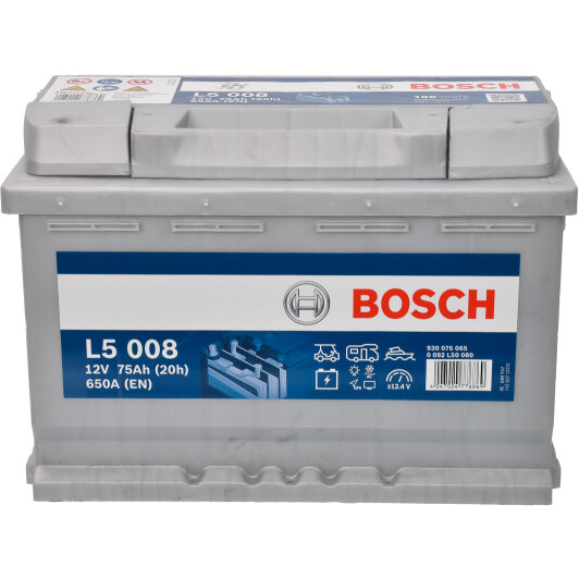 Акумулятор Bosch 6 CT-75-R L5 0092L50080