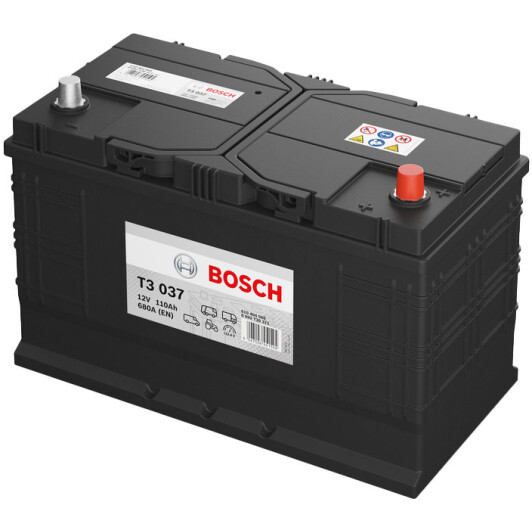 Аккумулятор Bosch 6 CT-110-R T3 0092T30371