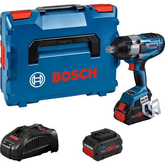 Гайковерт аккумуляторный Bosch GDS 18V-1050 H Professional (2 аккумулятора + ЗУ + чехол)