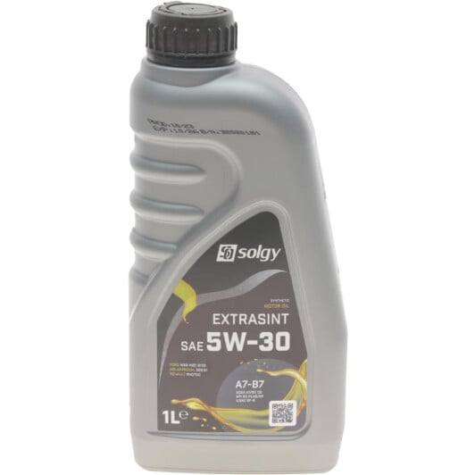 Моторное масло Solgy Extrasint A7-B7 5W-30 1 л на BMW 1 Series
