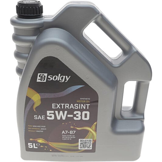 Моторное масло Solgy Extrasint A7-B7 5W-30 5 л на Mitsubishi L300