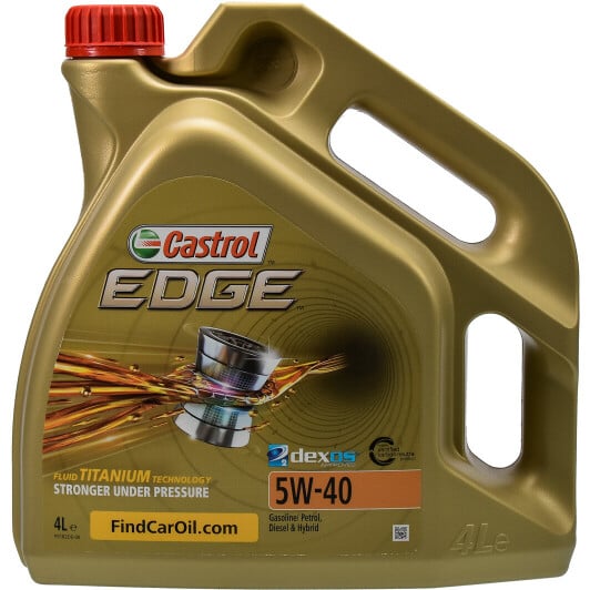 Моторное масло Castrol EDGE 5W-40 4 л на Nissan Sunny