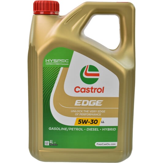 Моторное масло Castrol EDGE LL 5W-30 4 л на Smart Forfour