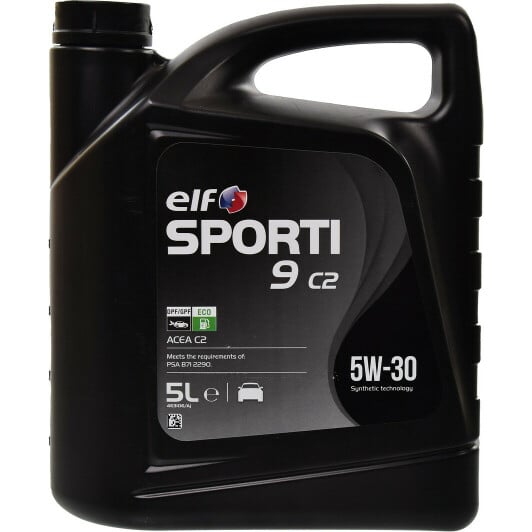 Моторное масло Elf Sporti 9 C2 5W-30 5 л на Opel Tigra